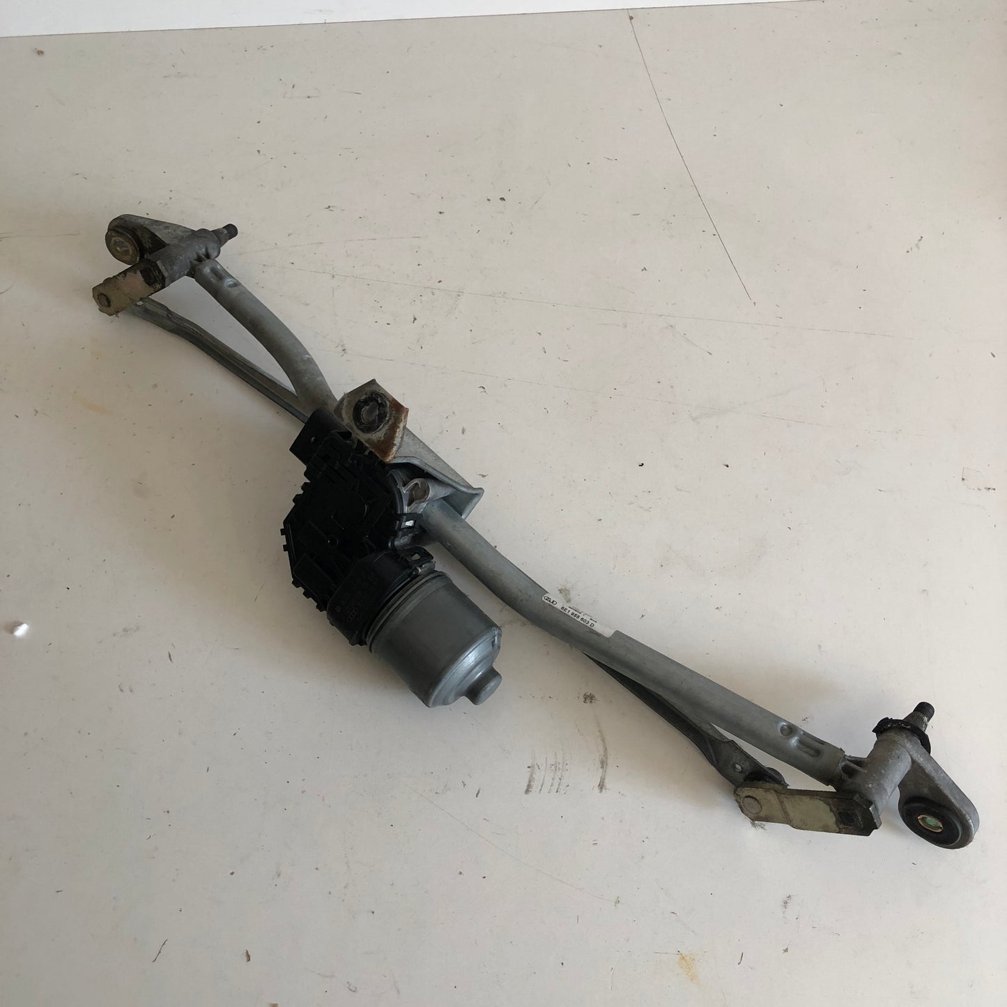 Audi A4 8E B6 B7 Wischergestänge 8E1955603D Wischermotor 8E19551119 Scheibenwischer