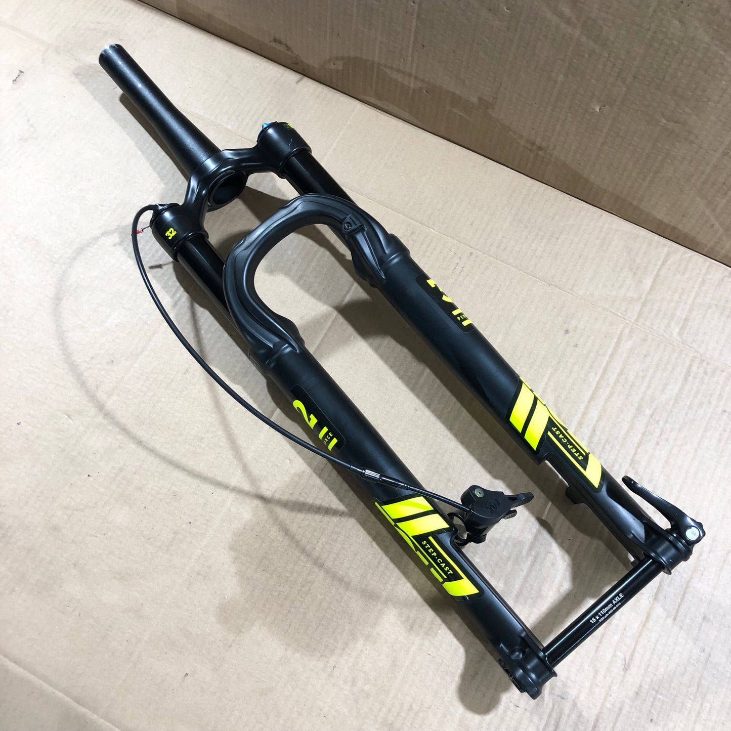 Fox 32 Federgabel 100mm Remote SC Stepcast Performance Boost 29 15x110