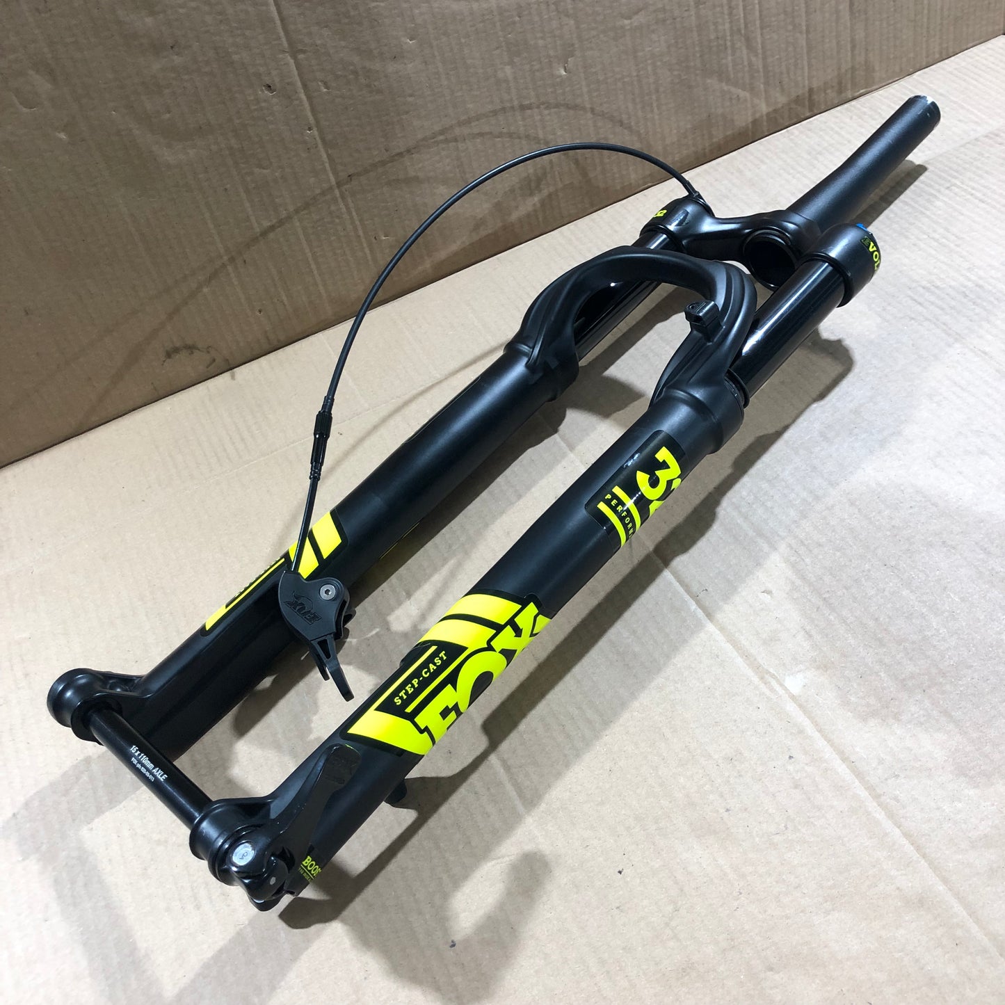 Fox 32 Federgabel 100mm Remote SC Stepcast Performance Boost 29 15x110
