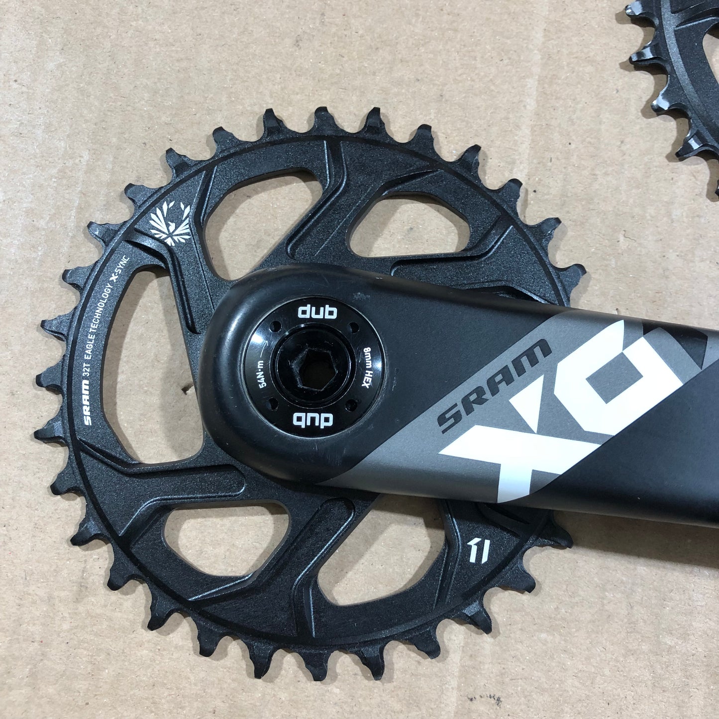 SRAM X01 Kurbel DUB 175mm Kettenblatt 34T 32T XX1 XO XO1 X0