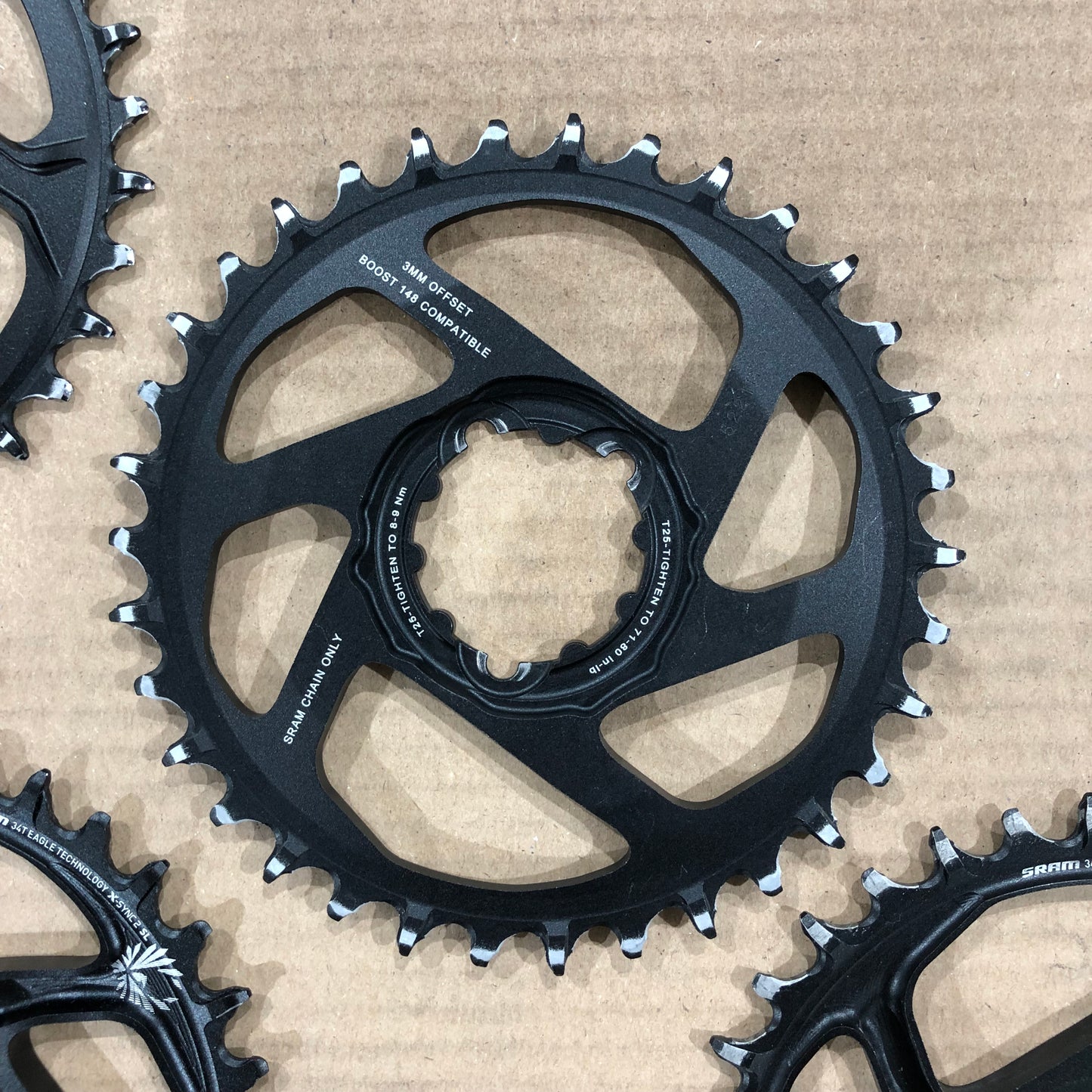 SRAM XX1 X01 34T Eagle Kettenblatt Kettenblätter XO1 XO X0 3mm Boost 1x12 1x11 AXS