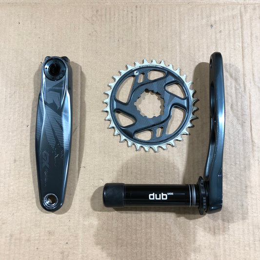 SRAM GX Kurbel DUB wide 175 Alu Direct Mount 1x12 32T lunar MTB
