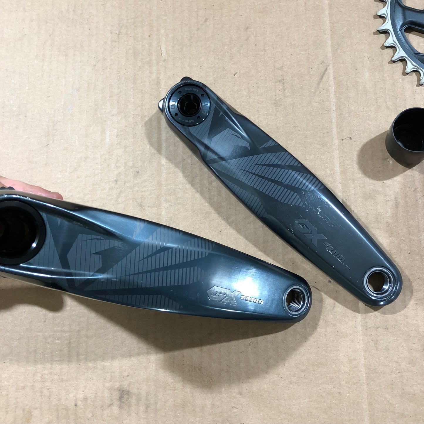 SRAM GX Kurbel DUB wide 175 Alu Direct Mount 1x12 32T lunar MTB