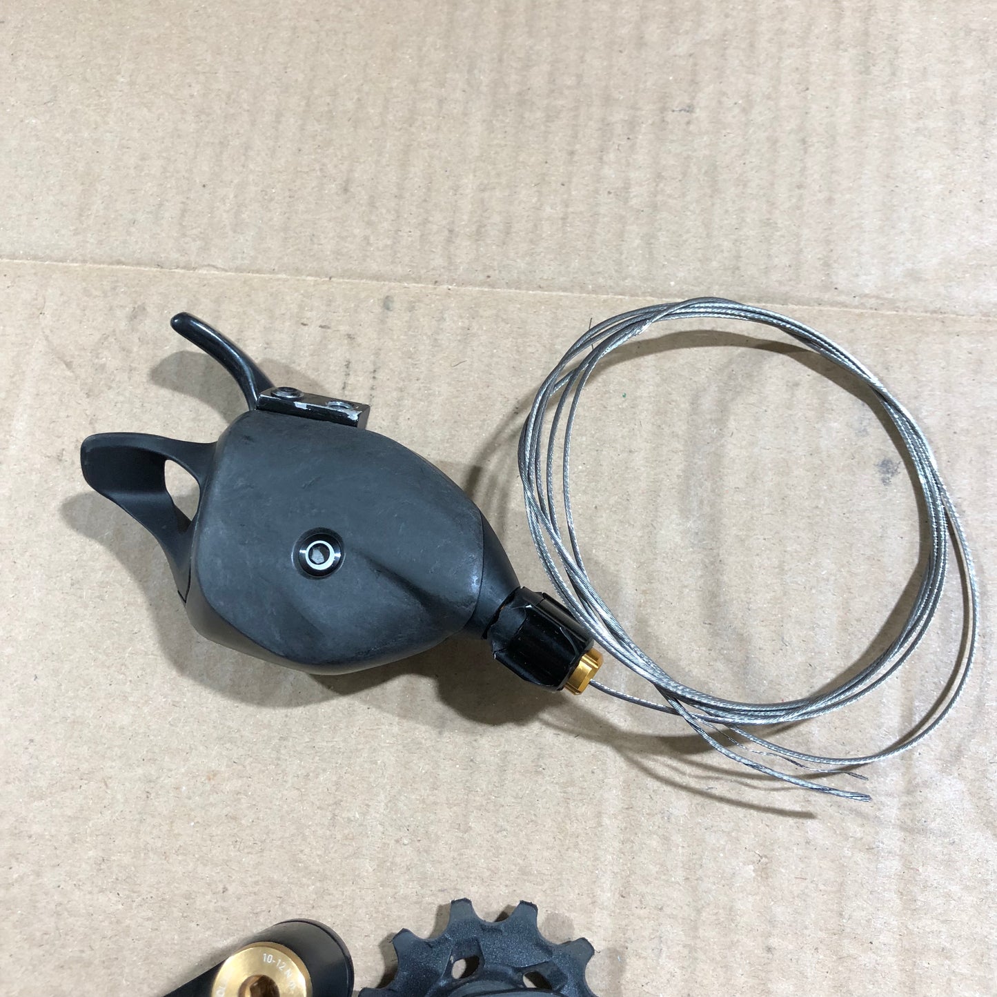 SRAM XX1 gold Schaltwerk + Trigger Schaltung 1x12 Eagle Carbon