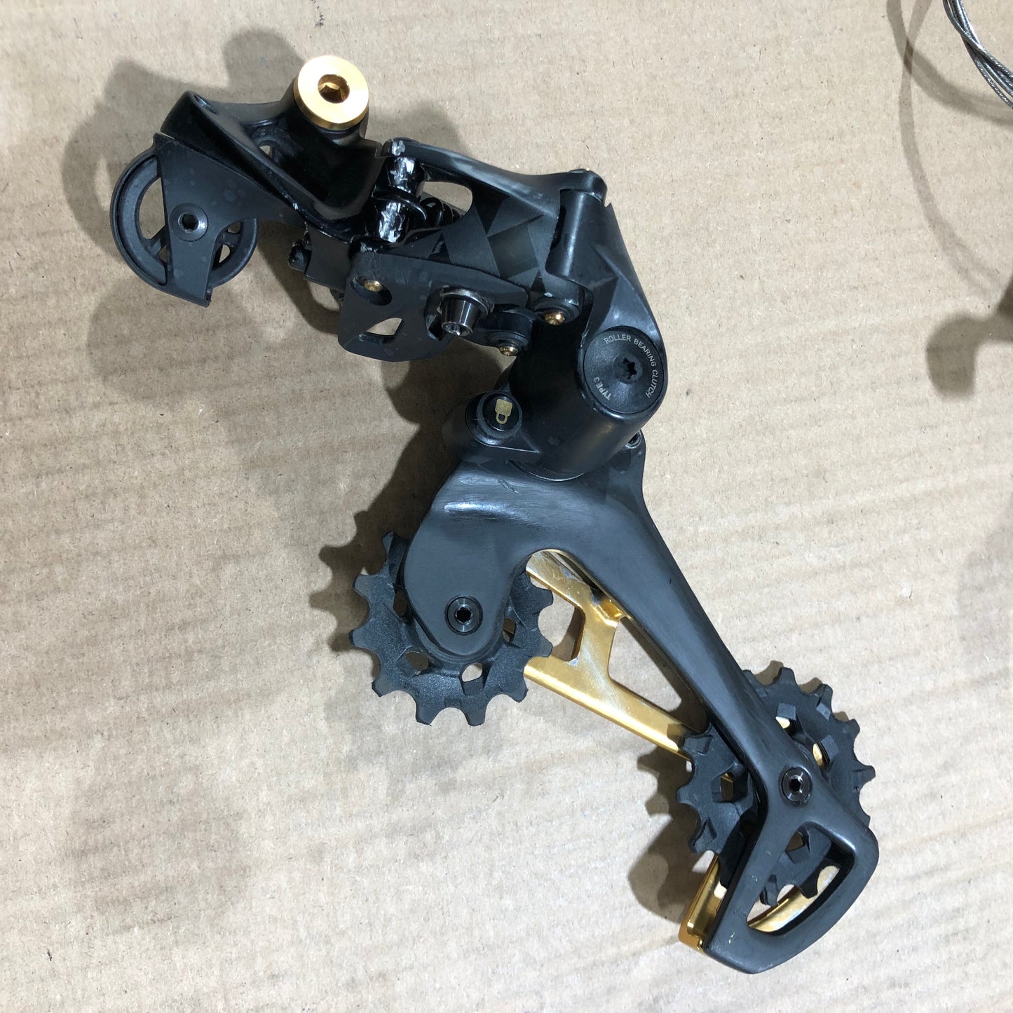 SRAM XX1 gold Schaltwerk + Trigger Schaltung 1x12 Eagle Carbon