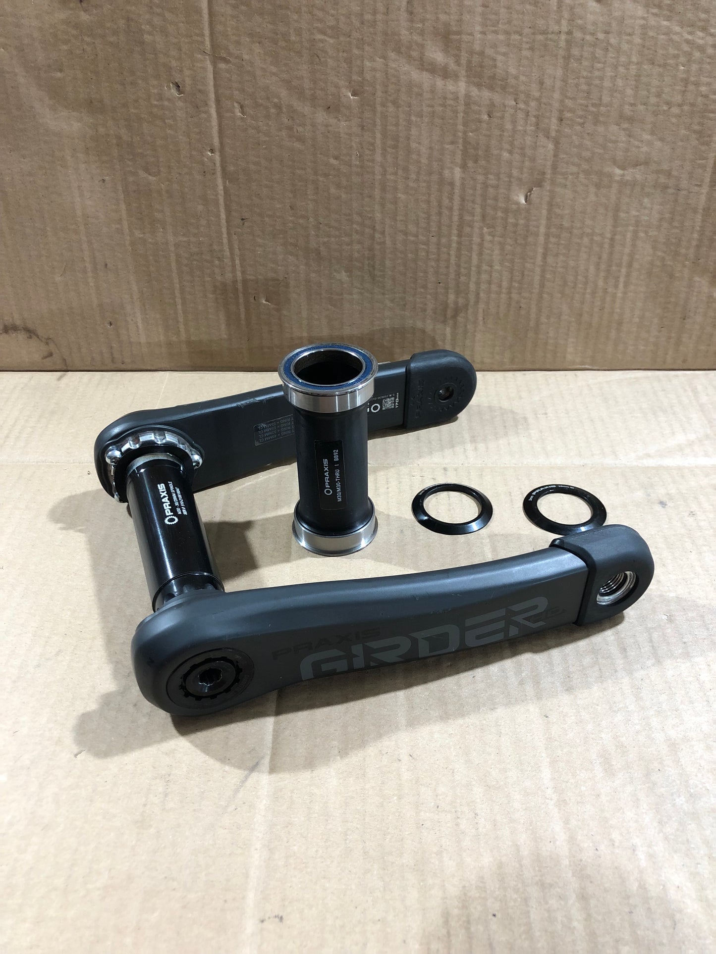 Praxis Girder Carbon HD Kurbel 170mm SRAM Direct Mount M30 BB92