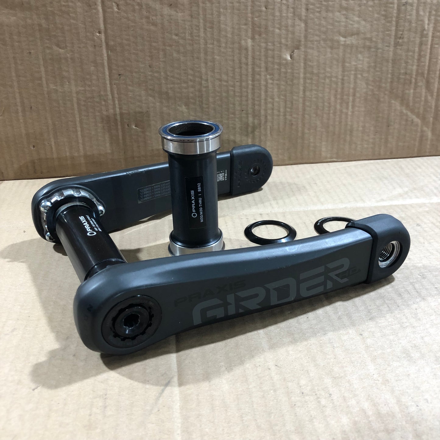 Praxis Girder Carbon HD Kurbel 170mm SRAM Direct Mount M30 BB92
