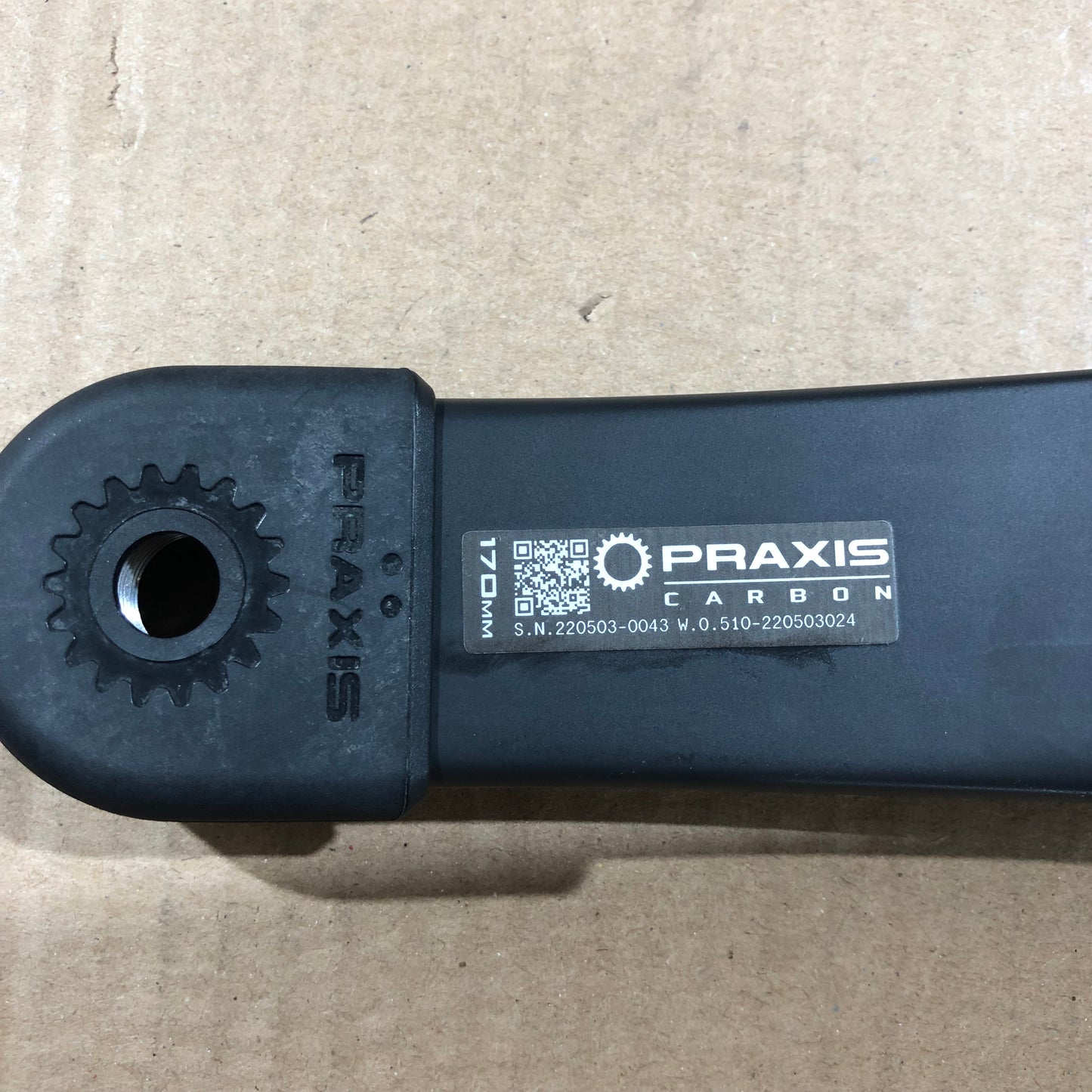 Praxis Girder Carbon HD Kurbel 170mm SRAM Direct Mount M30 BB92