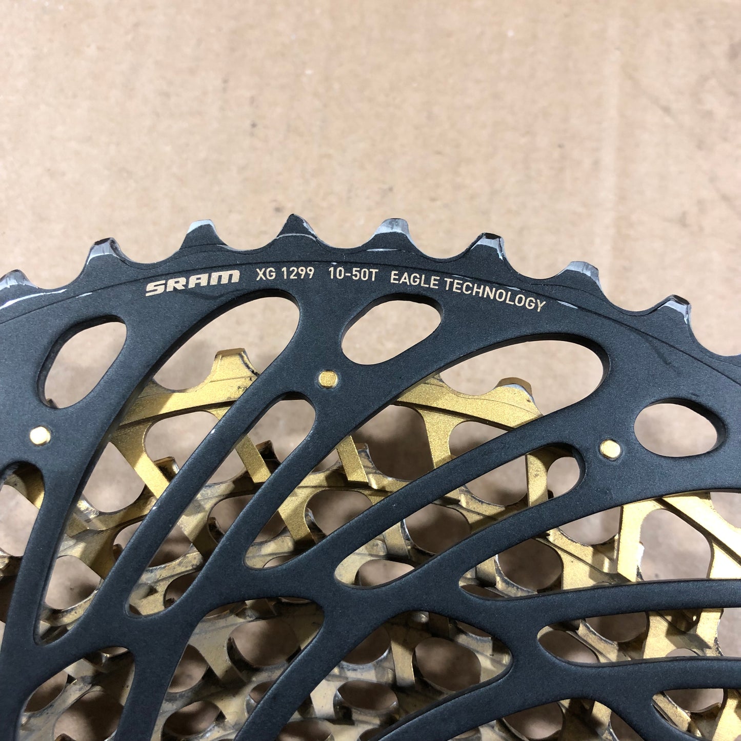 SRAM XX1 XG1299 Kassette Kette gold 10-50 AXS X01 XO Eagle XX