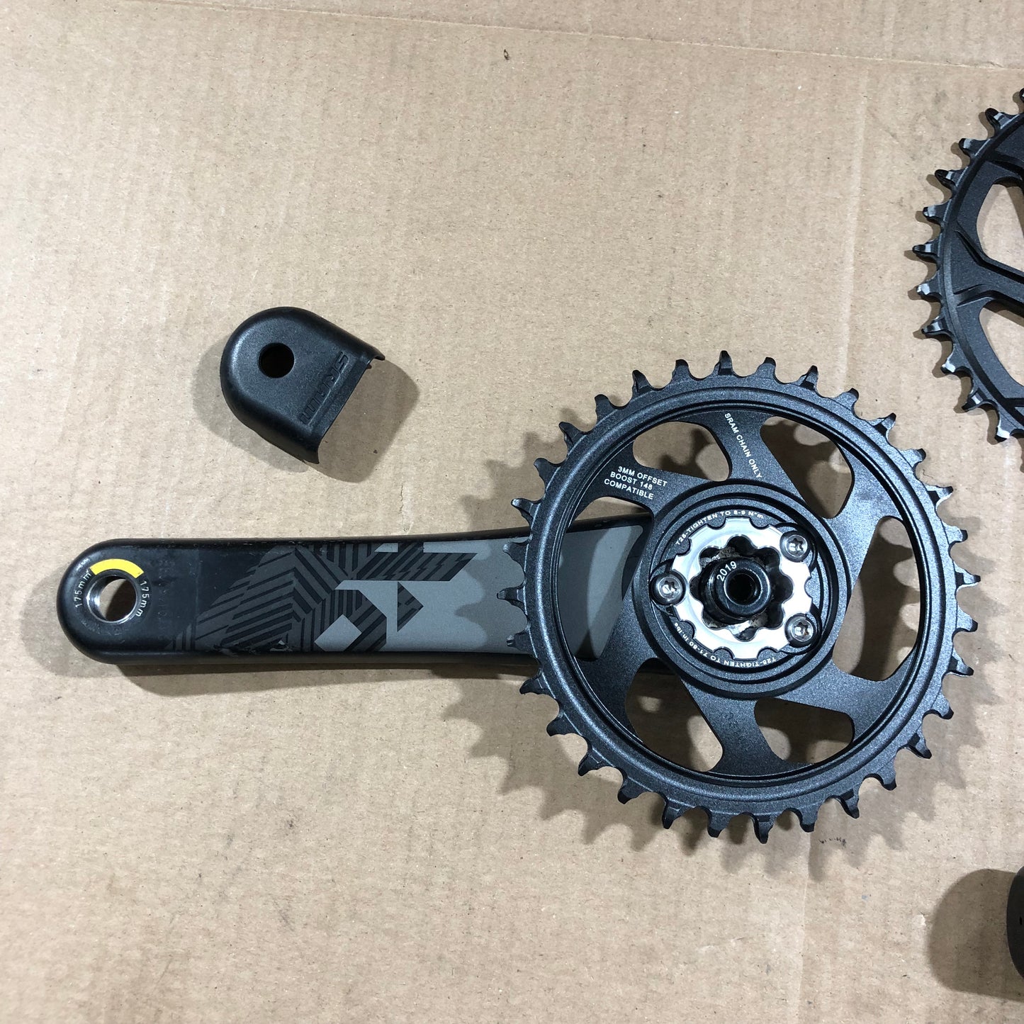 SRAM X01 Kurbel DUB 175mm Kettenblatt 34T 32T XX1 XO XO1 X0
