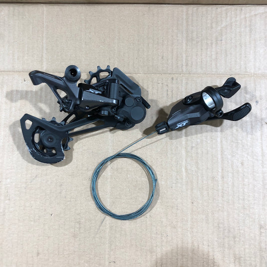 Shimano Deore XT M8100 Schaltwerk Shifter Schalthebel 12s 1x12 8100 10-51 Schaltung Antrieb RD-M8100 SL-M8100
