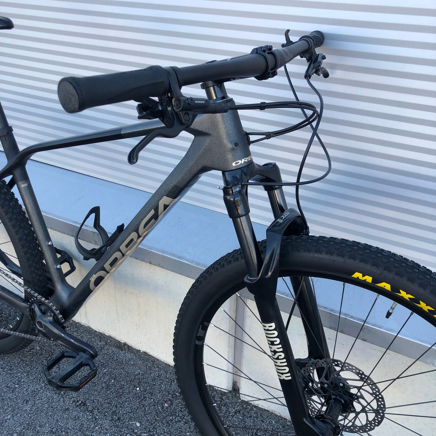 Orbea Alma Carbon Hardtail MTB L Rockshox Shimano XT 100mm Crosscountry XC 29 48