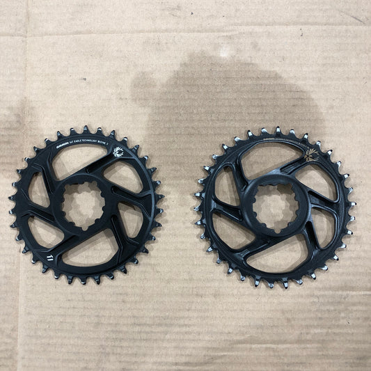 SRAM XX1 X01 34T Eagle Kettenblatt Kettenblätter XO1 XO X0 6mm non-Boost 1x12 1x11 AXS schwarz gold